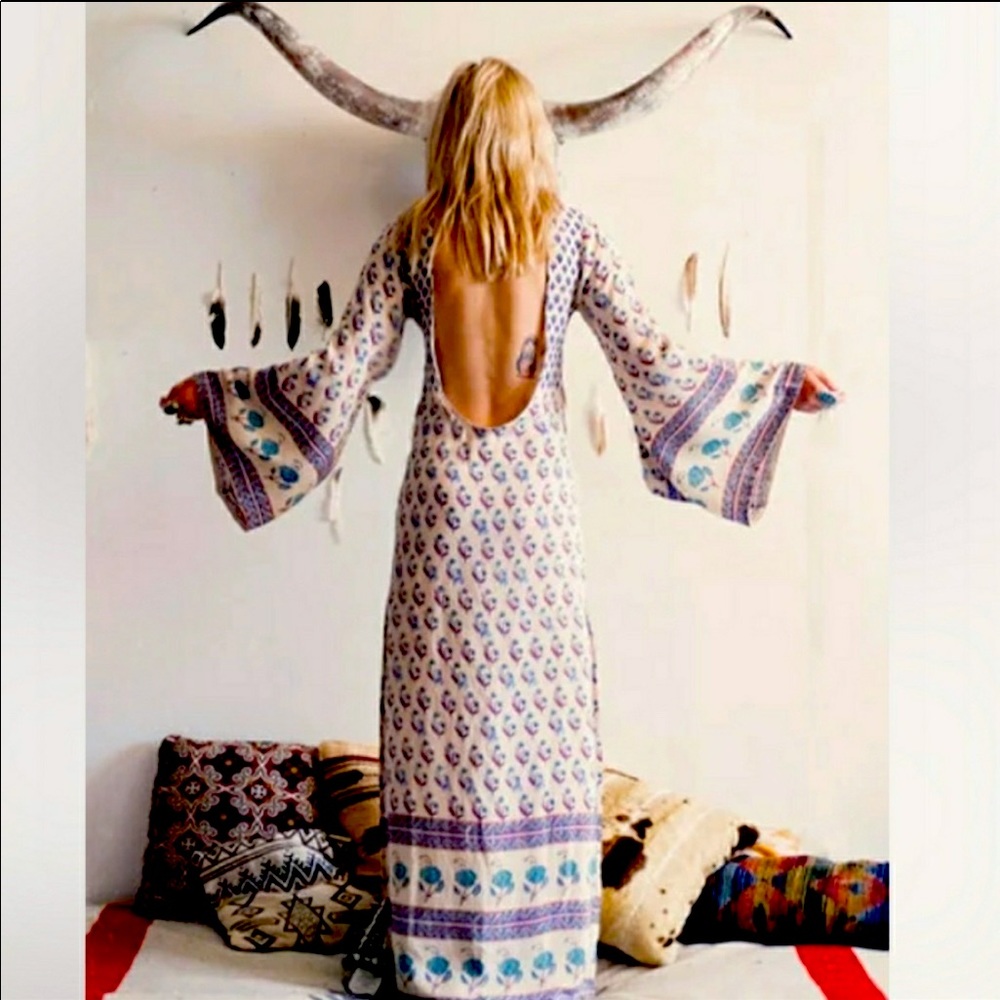 SPELL BOHEMIAN ROYALE GOWN